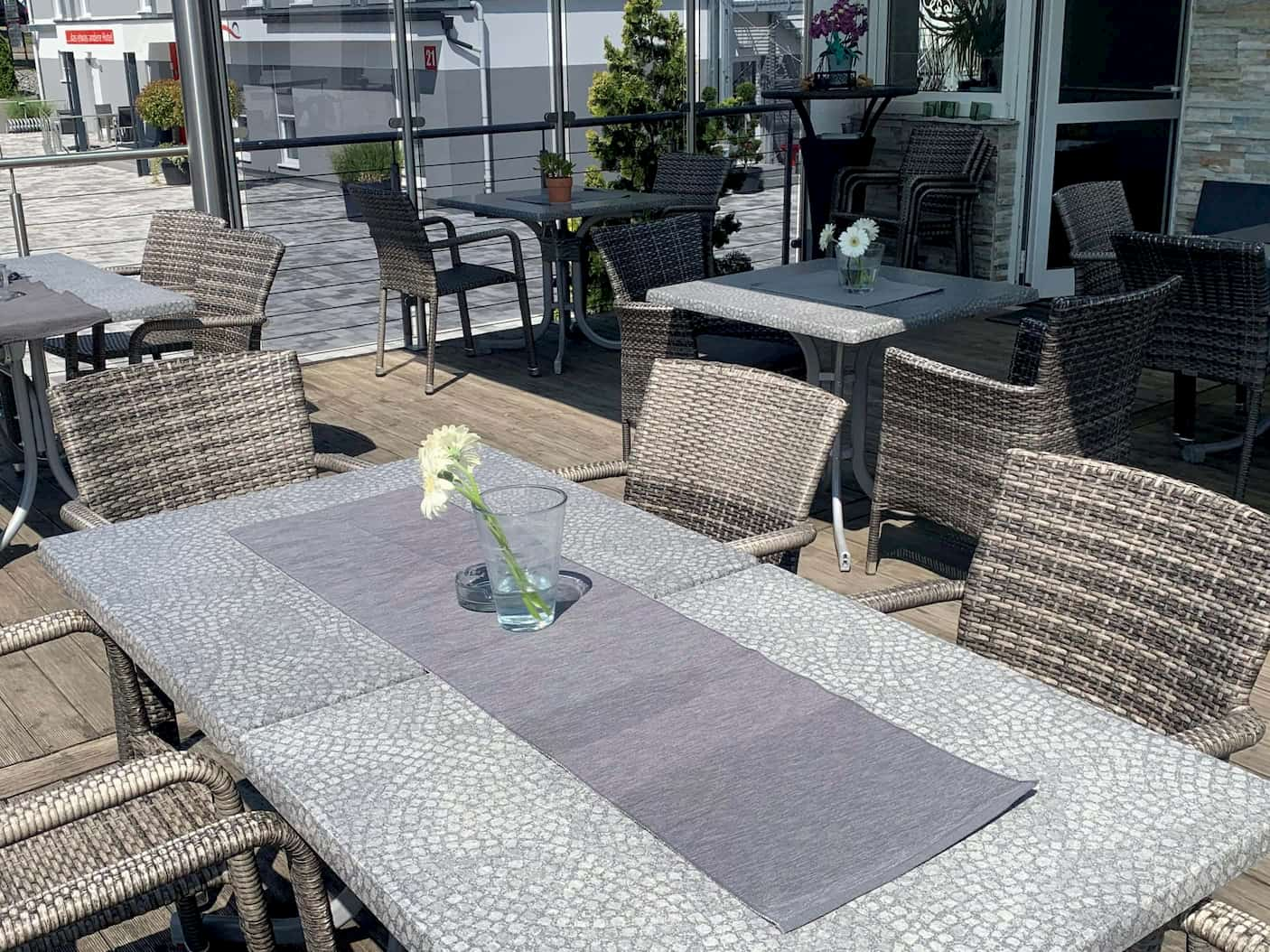 Unsere Terrasse